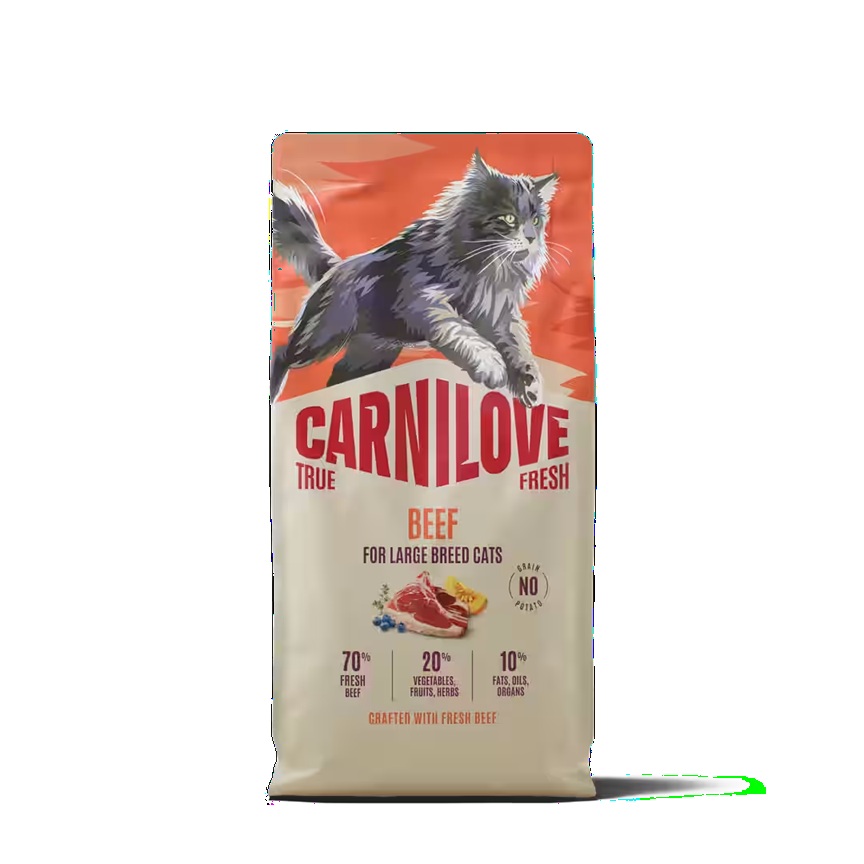 Carnilove Cat True Fresh Dry Beef Adult LB 2kg