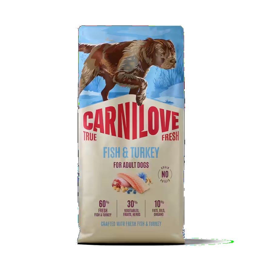Carnilove Dog True Fresh Dry Fish&Turkey Adult 1,5kg