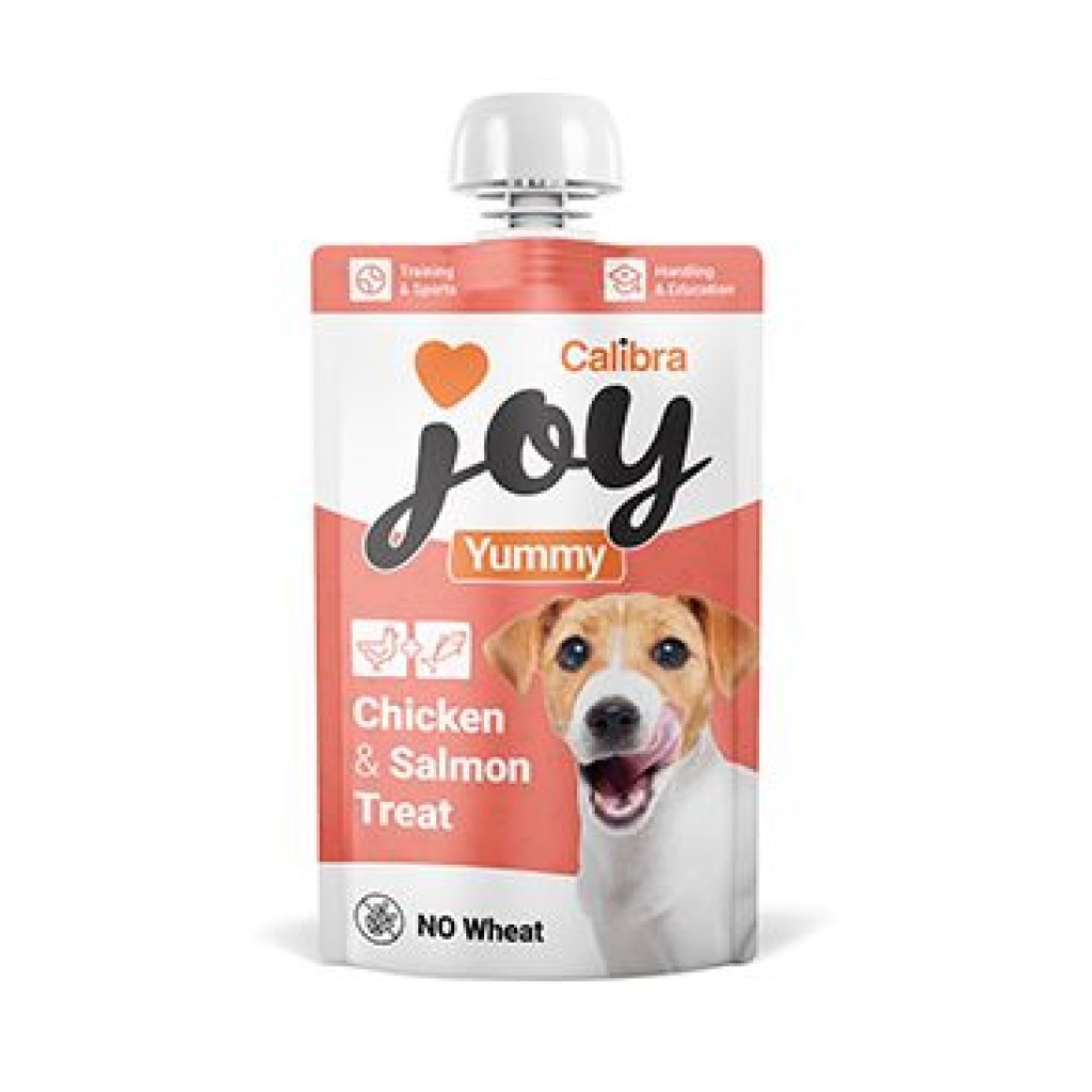 Calibra Joy Dog Yummy Chicken & Salmon Treat 100 g