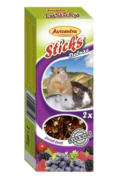 Avicentra tyčinky malý hlodavec - lesní ovoce 2ks