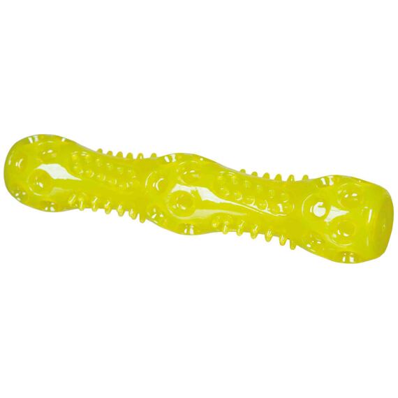 Házecí tyč se zvukem 28 cm,termoplast.guma TPR,robustní