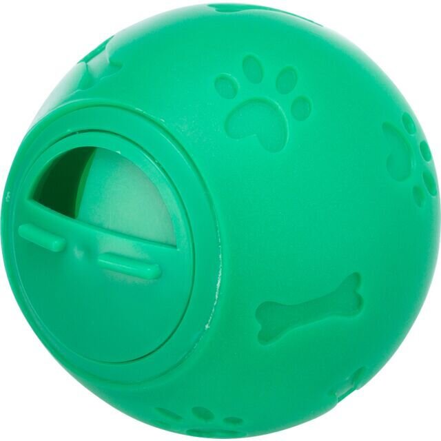 Míč na pamlsky pro středního psa 7 cm