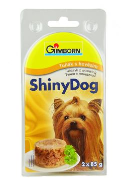 Gimborn  konz. ShinyDog tuňák/hovězí 2x85g