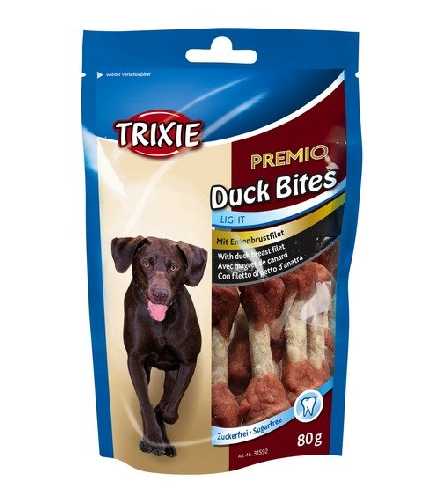 Premio DUCK BITES Light - špalíky s kachním masem 80 g