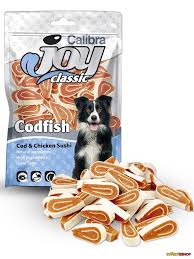 Calibra Joy Dog Classic Cod & Chicken Sushi 80g