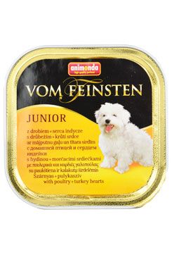 ANIMONDA paštika JUNIOR - drůbeží, krůtí srdce 150g