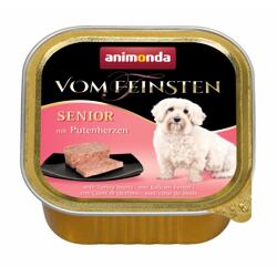 ANIMONDA paštika SENIOR - krůtí srdíčka pro starší psy 150 g