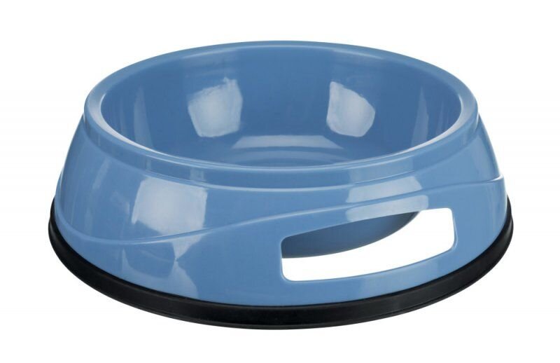 Plastová HEAVY miska s gumovým okrajem 0,75 l / 16 cm
