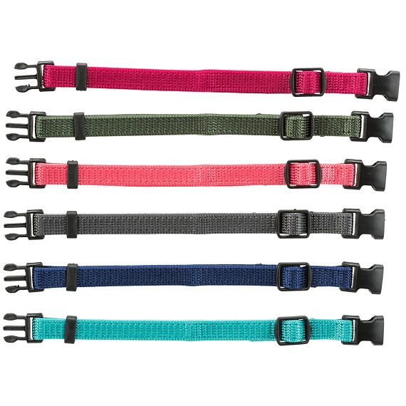 Rozeznávací obojky pro štěňata M-L 22-35cm/10mm-6ks