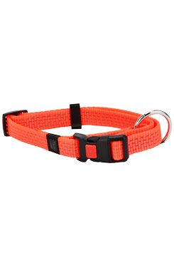Obojek nylon ART Sportiv reflex 30-45/15 Oranžový