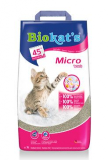 Podestýlka Cat Biokat's Micro Fresh 14l
