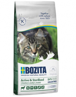 Bozita cat Active & Steril.GF lamb 10kg