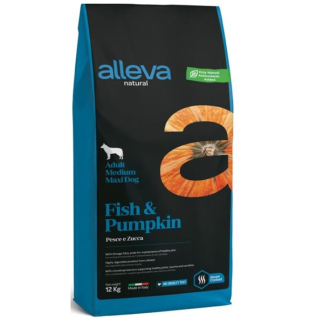 ALLEVA NATURAL Dog Dry Adult Fish&Pumpkin Mini 2kg