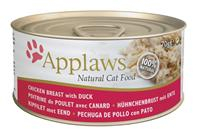 Applaws Cat konz. kuřecí prsa a kachna 156 g
