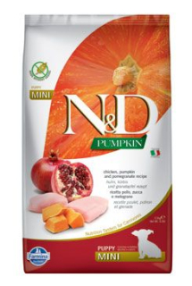 N&D Pumpkin DOG Puppy Mini Chicken & Pomegranate 7kg