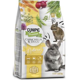 Cunipic Premium Chinchilla & Degu - činčila & osmák 700 g