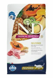 N&D TROPICAL SELECTION CAT Lamb Neutered 300g