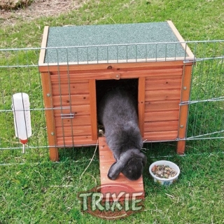 Dřevěný domek NATURA morče, králík 42x43x51cm