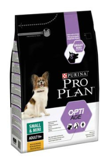 Pro Plan Dog Adult 9+ Sm&Mini 3kg