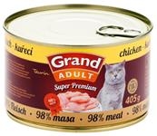 Grand Cat konzerva kuřecí 405 g