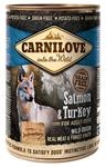 Carnilove Wild Meat Salmon & Turkey Grain Free 400 g konzerva