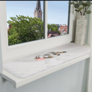 Lehací podložka NANI na okenní parapety 90 x 28 cm