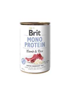 Brit Dog konz Mono Protein Lamb & Rice 400g