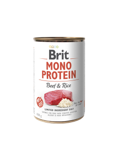 Brit Dog konz Mono Protein Beef & Rice 400g