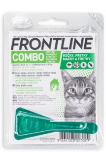 Frontline Combo spot-on cats a.u.v. sol 1 x 0,5 ml 