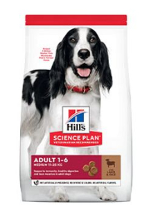 Hill's Science Plan Canine Adult Medium Lamb & Rice 2,5 kg 