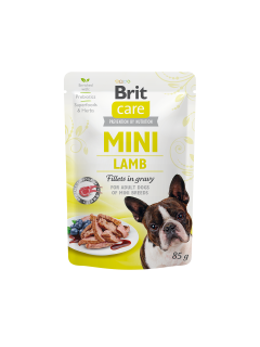 Brit Care Dog Mini Lamb fillets in gravy 85g