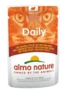 Almo Nature Daily Menu cat kaps.kuře a kachna 70g