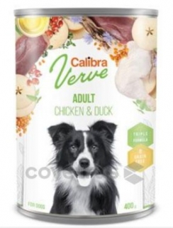 Calibra Dog Verve konz.GF Adult Chicken&Duck 400g