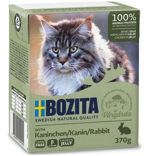 Bozita cat chunks in jelly with rabbit 370g