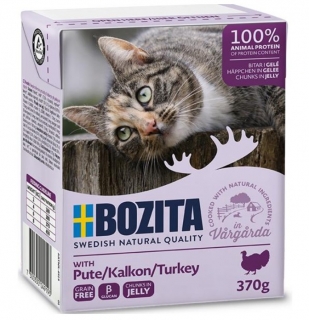 Bozita cat chunks in jelly with turkey 370g