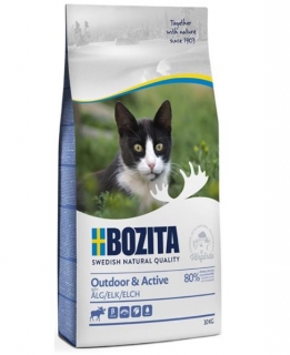 Bozita cat Outdoor & Active elk (los) 10kg