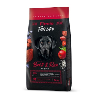 Fitmin dog For Life Beef & Rice 12 kg