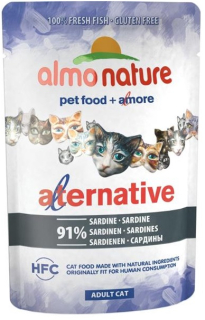 Almo Nature Alternative cat kaps. sardinky 55g