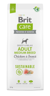 Brit Care Dog Sustainable Adult Medium Breed 1 kg