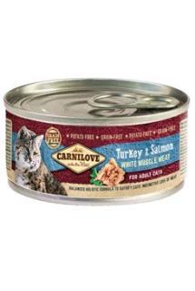Carnilove Cat WMM konz. Turkey & Salmon 100 g