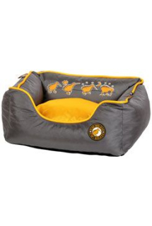 Pelech Running Sofa Bed S oranžovošedá Kiwi 45x35x20cm