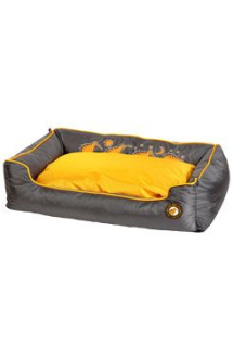 Pelech Running Sofa Bed XL oranžovošedá Kiwi 95x65x26