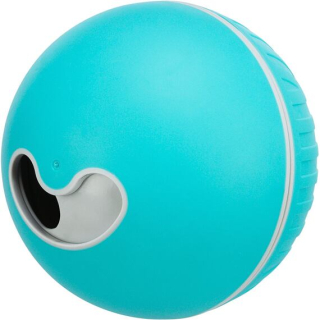 Snack Ball, míček na pamlsky, plast, tyrkysová 7,5cm