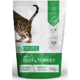 Nature's Protection Cat kaps. Urinary beef&turkey 100g