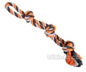 Dvojité lano HIPHOP bavlněné 3 knoty 60 cm / 450 g