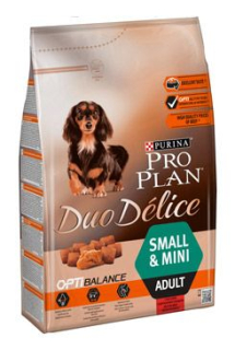 PRO PLAN Dog Adult Duo Délice Small Beef 2,5 kg
