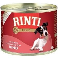 Rinti Dog Gold konzerva hovězí 185g