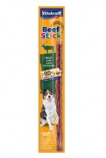Vitakraft Dog pochoutka Beef Stick salami + Game