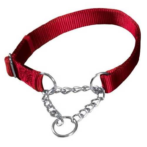 Nylonový polostahovák PREMIUM 35-50cm/20mm (M-L) - červená