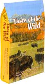 Taste of the Wild High Prairie 12,2kg + konzerva TOW zdarma